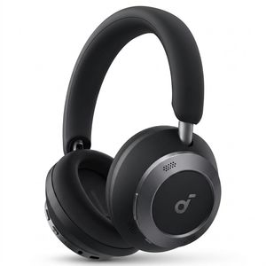 هدفون روگوشی با درایور 40 میلیمتری انکر مدل Space One Pro، دارای نویز کنسلینگ فعال (ANC)، عمر باتری تا 60 ساعت و اتصال دوگانه