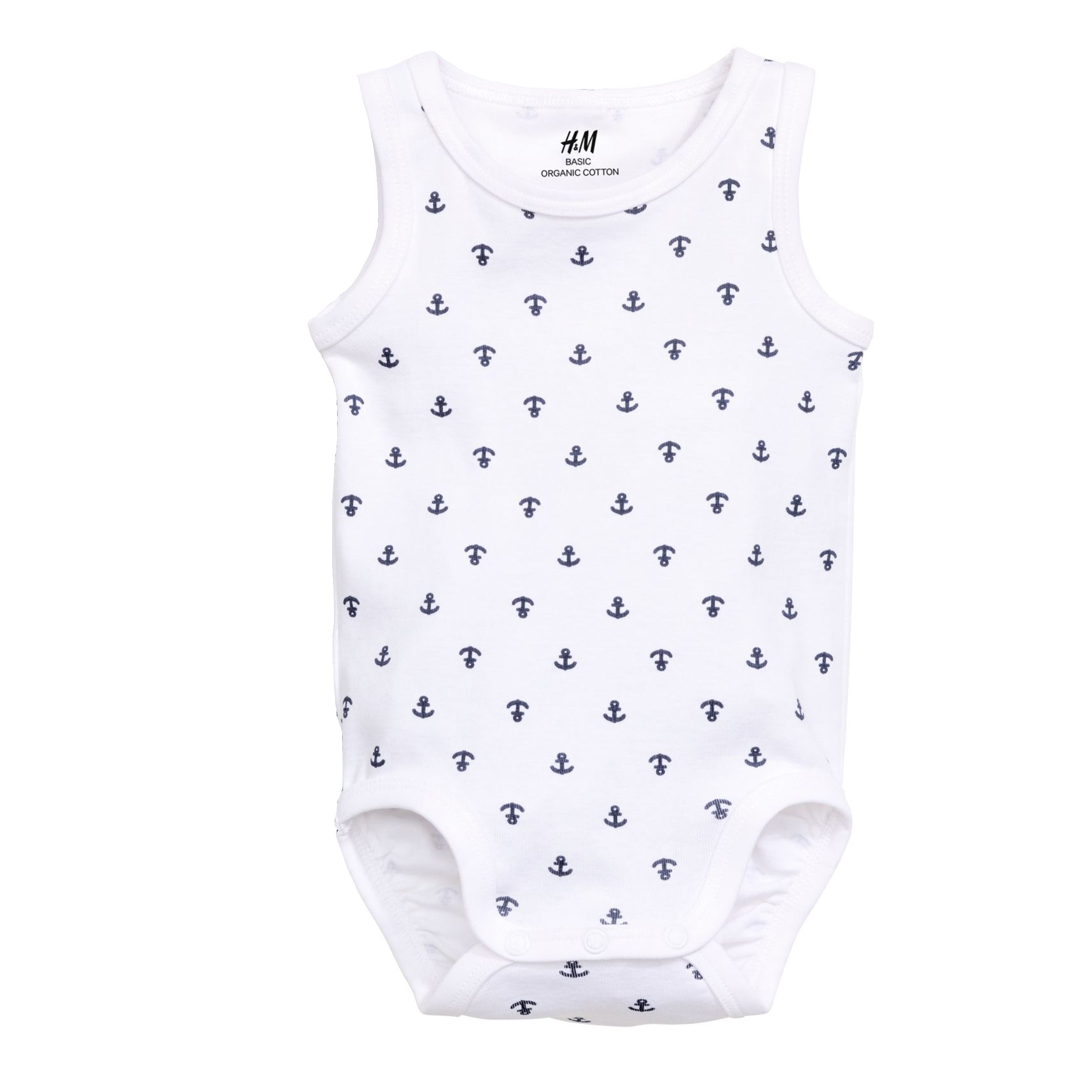 بادی آستین کوتاه نوزادی اچ اند ام مدل 0348330