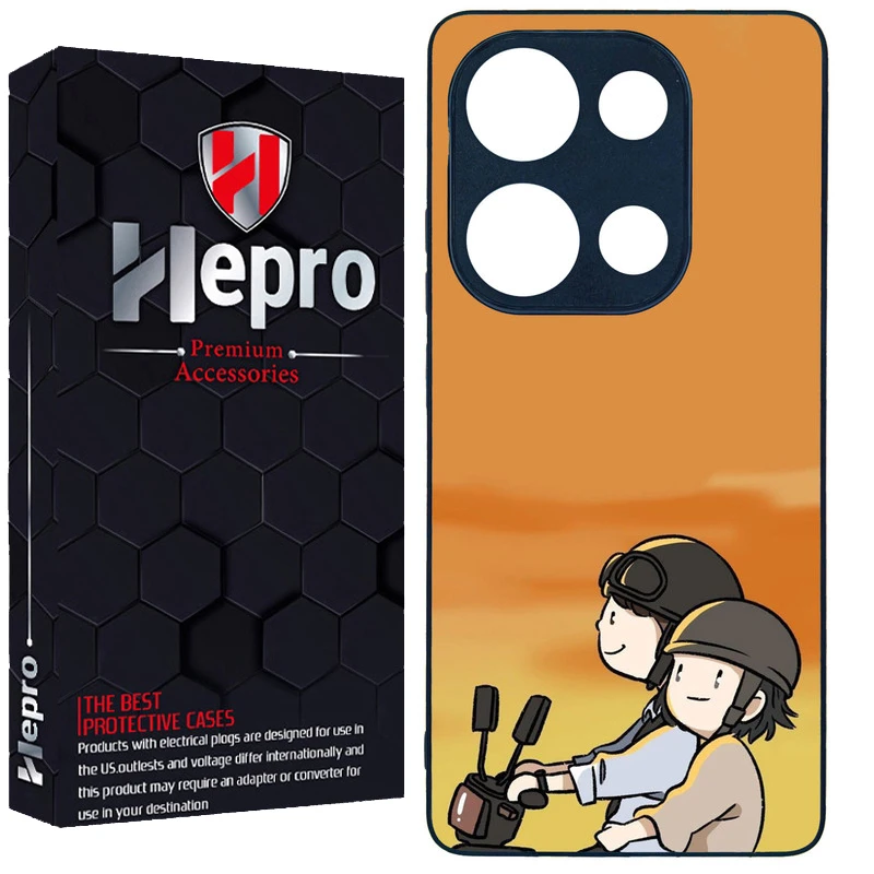 کاور هپرو طرح فانتزی مدل TPU مناسب برای گوشی موبایل شیائومی Poco M6 Pro 4G