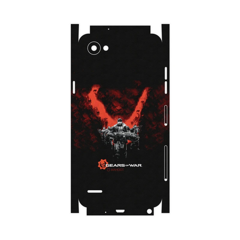 برچسب پوششی ماهوت مدل GEARS-OF-WAR-Game-FullSkin مناسب برای گوشی موبایل ال جی Q6