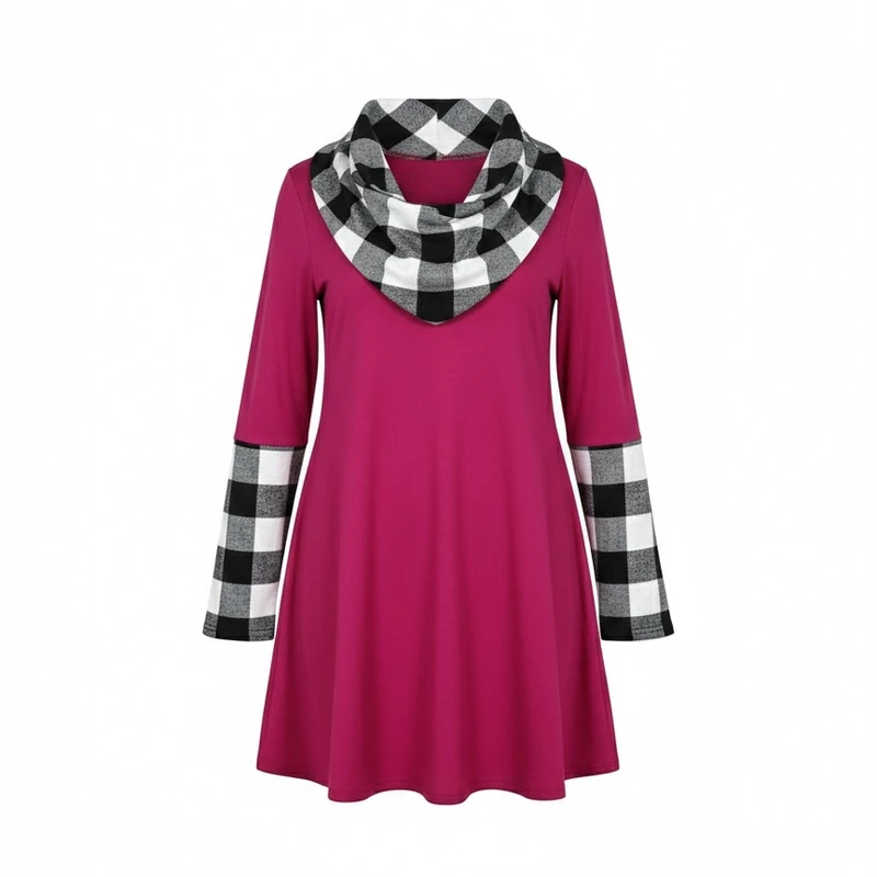 تونیک آستین بلند زنانه مدل ساده