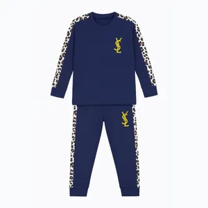 ست سویشرت و شلوار زنانه مدل نوار پلنگی کد Lue