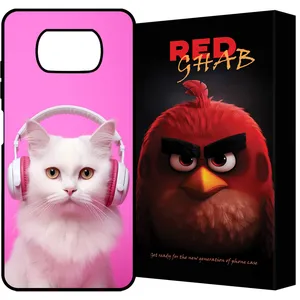  RED GHAB RCHAPX3 Cover For Xiaomi Poco X3