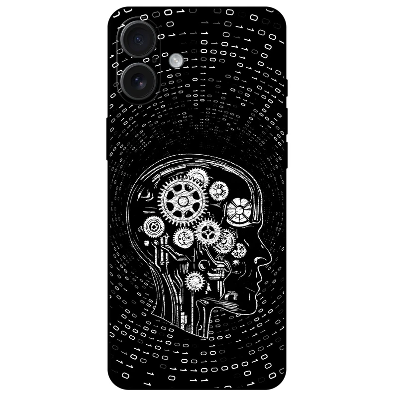 کاور مگافون طرح ربات انسانی مدل 7428 مناسب برای گوشی موبایل اپل iPhone 16 Plus