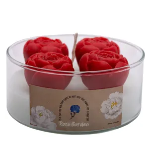 شمع مدل مزرعه رز سحرآمیز