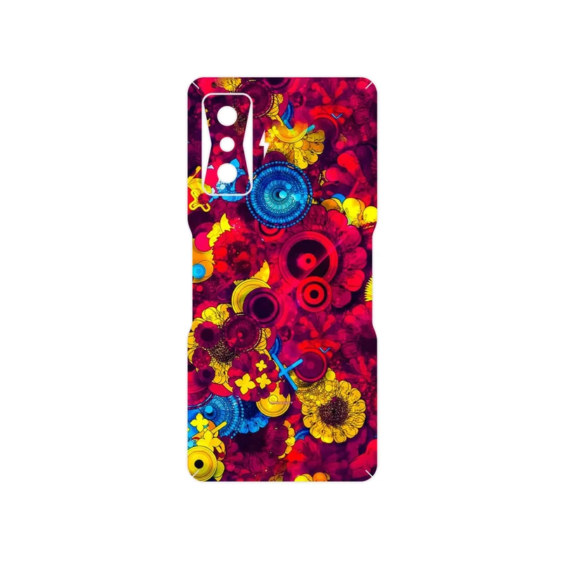 برچسب پوششی ماهوت مدل Vector Flower Garden Digital Art مناسب برای گوشی موبایل شیائومی Poco F4 GT 5G