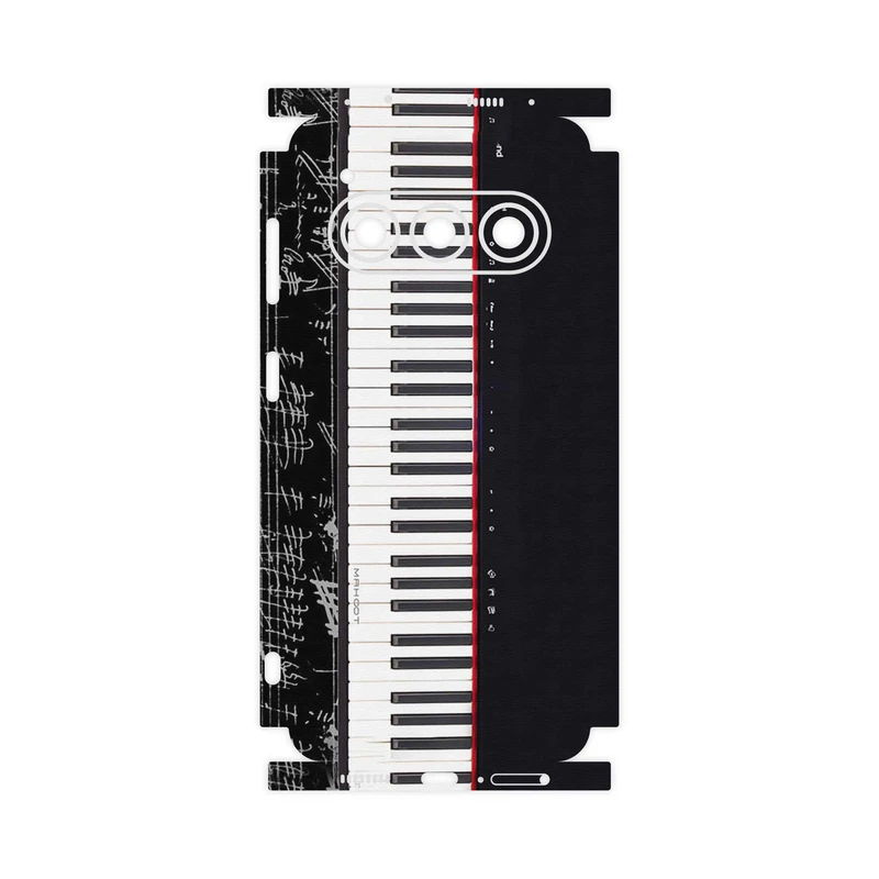 برچسب پوششی ماهوت مدل Piano_Instrument-FullSkin مناسب برای گوشی موبایل داریا Bond II 5G