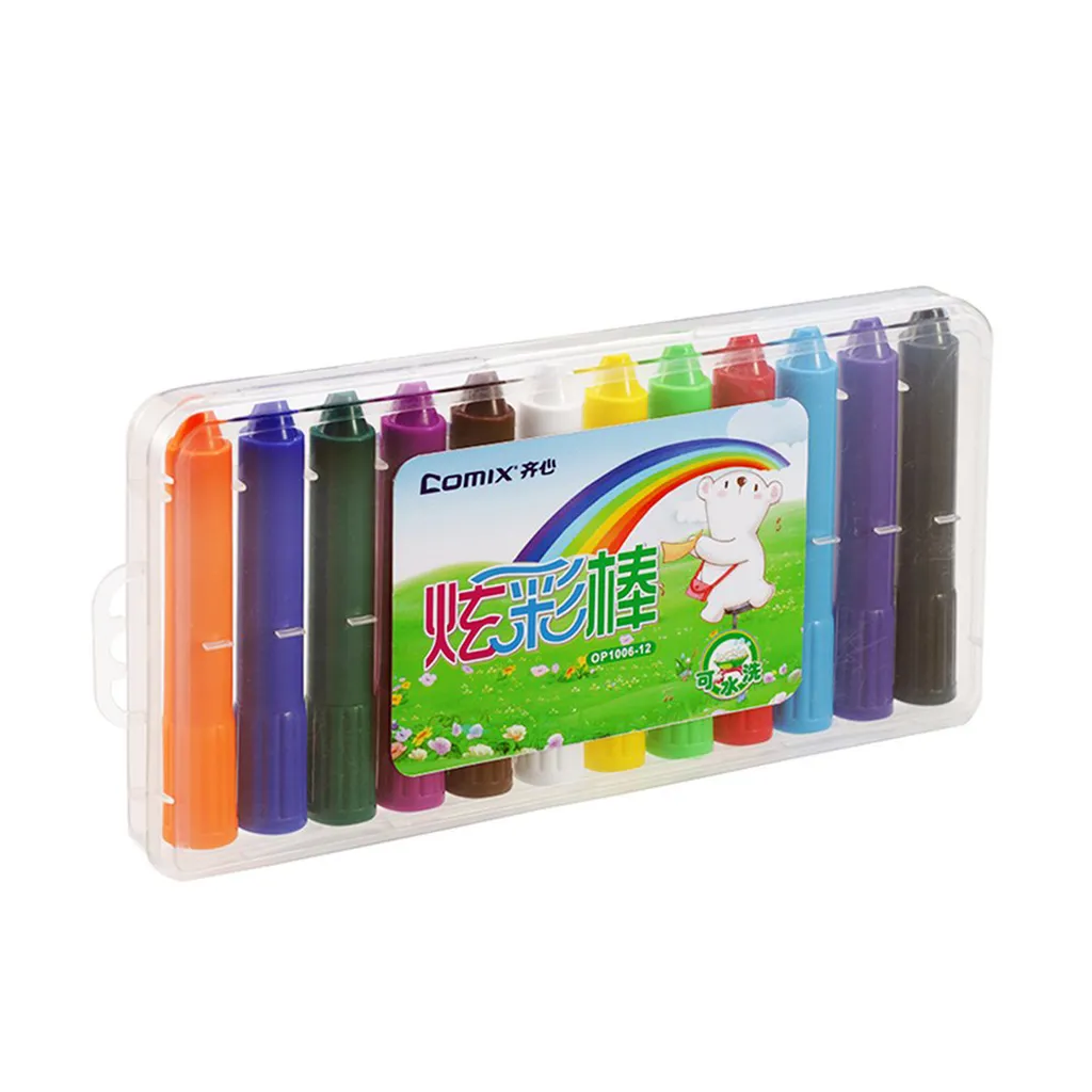 پاستل 12 رنگ کامیکس مدل OP-1006