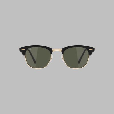 عینک آفتابی کلاب مستر (Clubmaster) ری بن مدل 0RB3016-902S