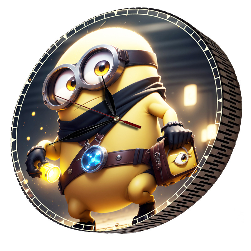 ساعت دیواری کودک مدل مینیون