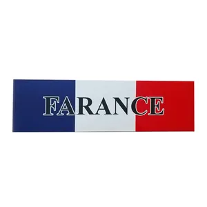 استیکر رکاب خودرو طرح پرچم فرانسه کد frnc23147