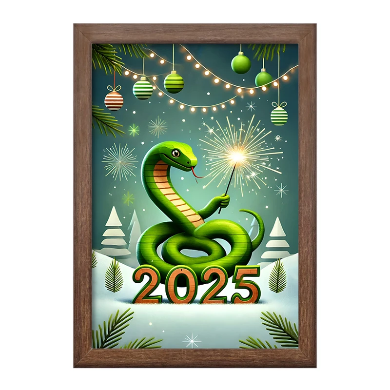 تابلو خندالو طرح سال 2025 میلادی کد F7546