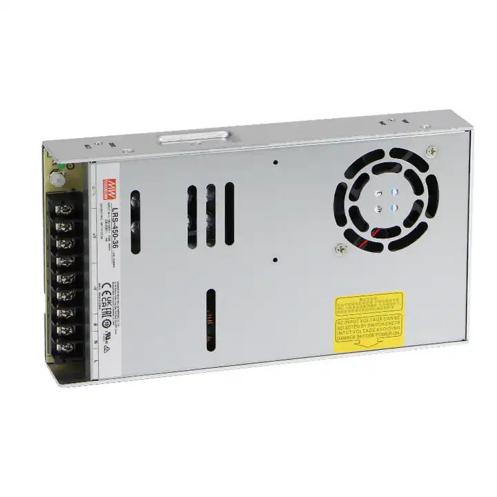 منبع تغذیه 36 ولت 12.5 آمپر مینول مدل LRS-450-36