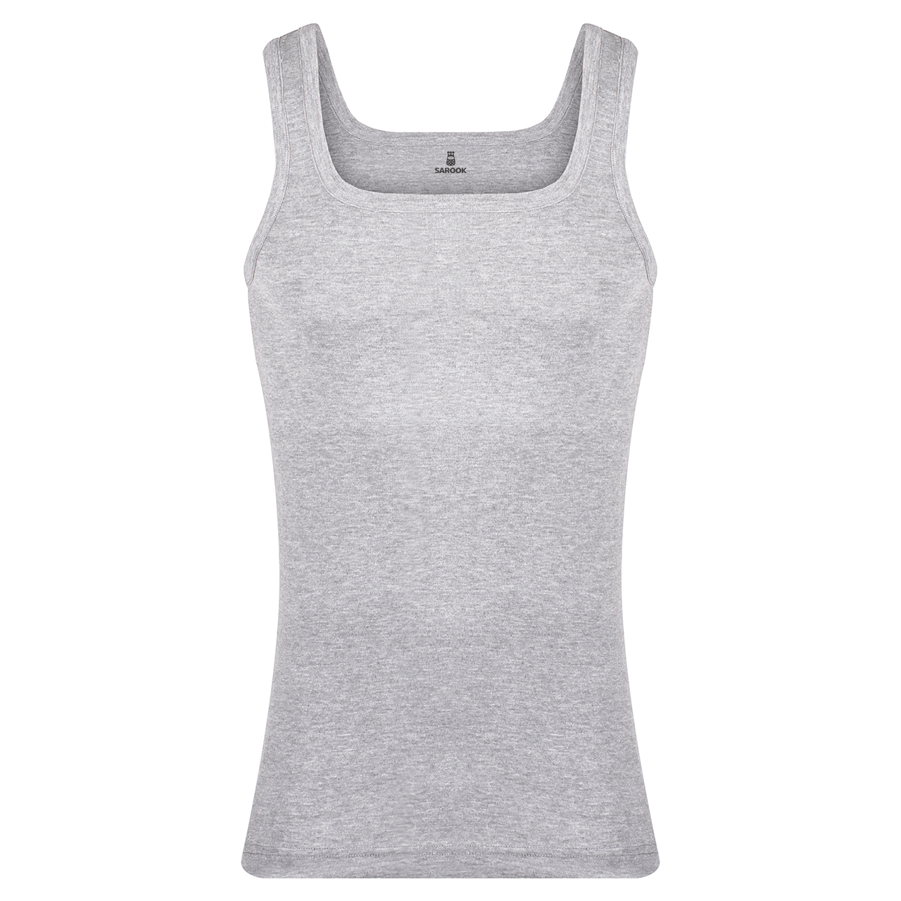  زیرپوش مردانه ساروک مدل V رنگ طوسی روشن