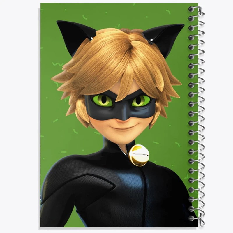 دفتر ژورنال نویسی 50 برگ خندالو مدل نقطه ای طرح پسر گربه ای کد 3444