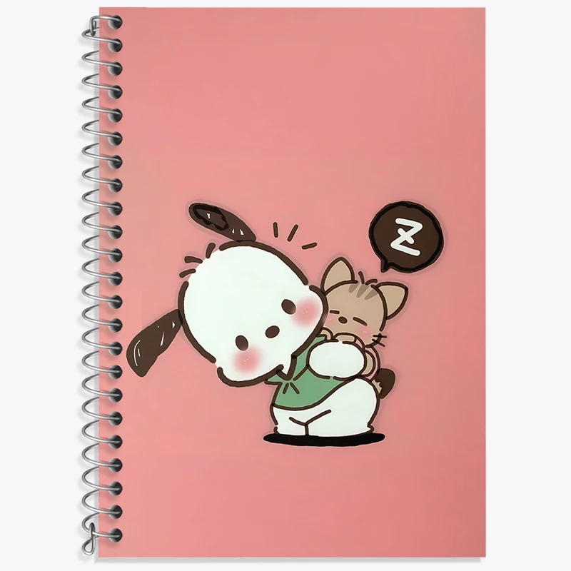 دفتر زبان 50 برگ خندالو مدل سه خط طرح پوچاکو کرومی کد N4780