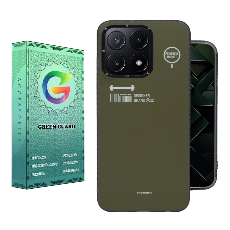  کاور گرین گارد طرح Tecnologia کد AH_4 مناسب برای گوشی موبایل شیائومی  Poco X6 Pro  