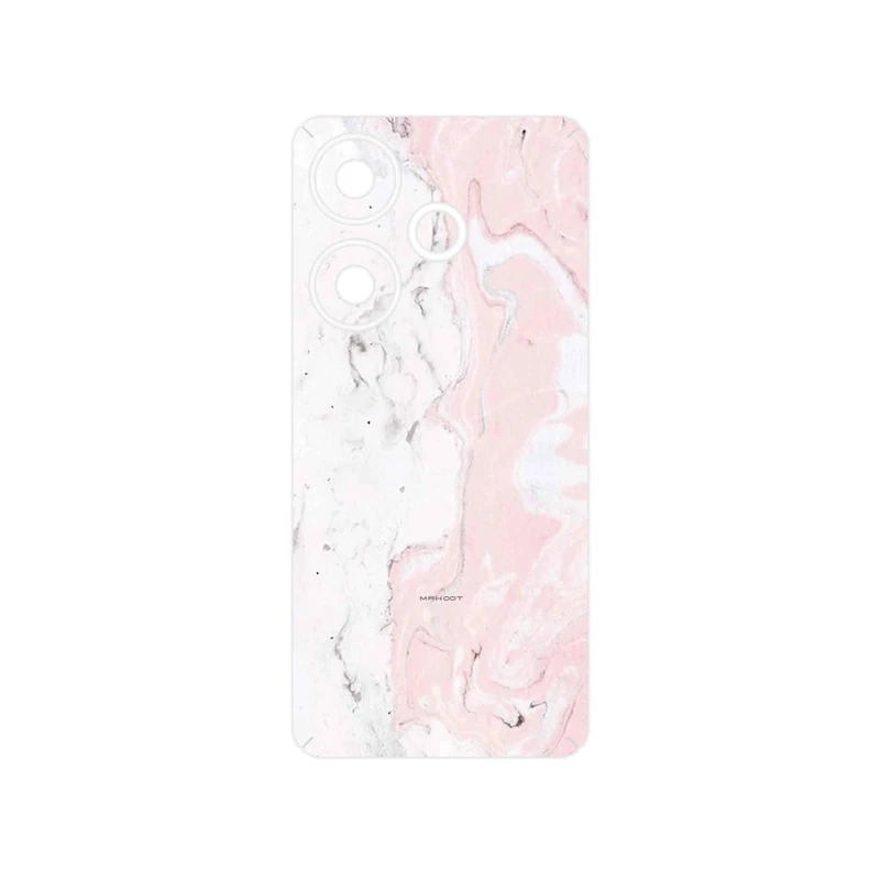 برچسب پوششی ماهوت مدل Blanco_Pink_Marble مناسب برای گوشی موبایل شیائومی Poco F6