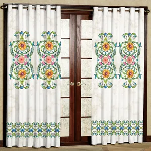 پرده مدل  هازان پانچی کد 4265 سایز 140x200 سانتی متر