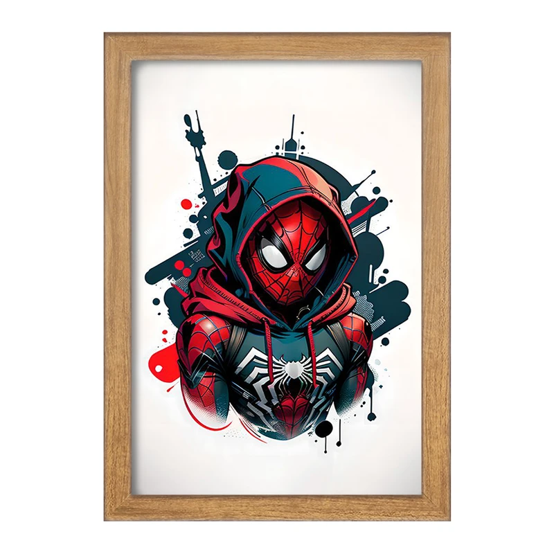 تابلو خندالو مدل مرد عنکبوتی کد F2960