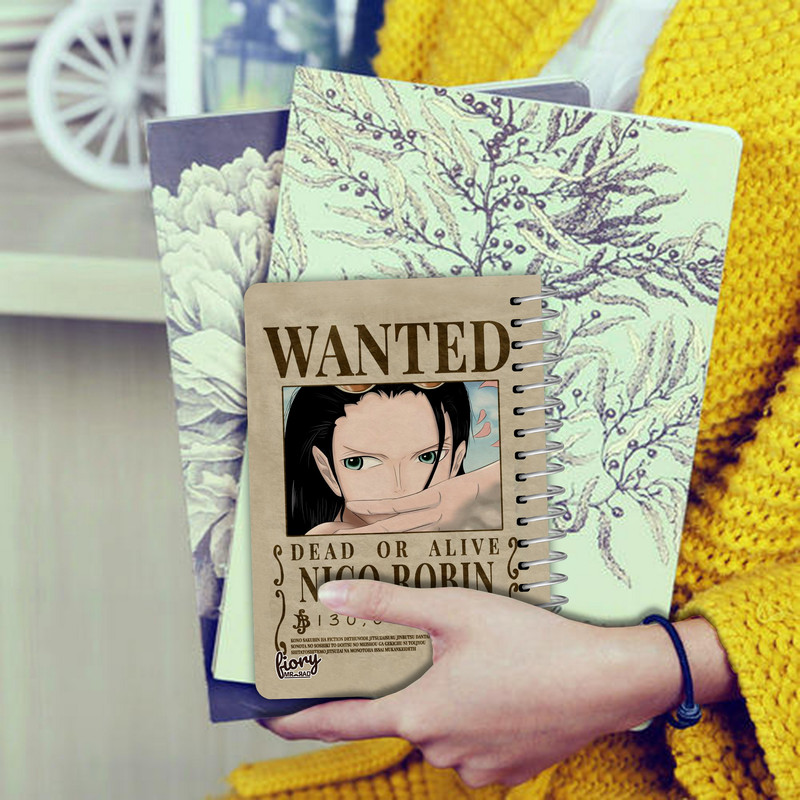 دفترچه یادداشت مستر راد مدل cheeck box طرح انیمه کد Nico Robin 2217