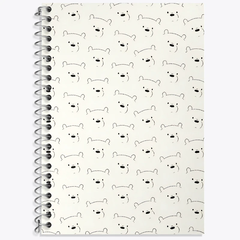 دفتر نت موسیقی 50 برگ خندالو طرح سه خرس کله پوک کد N3187