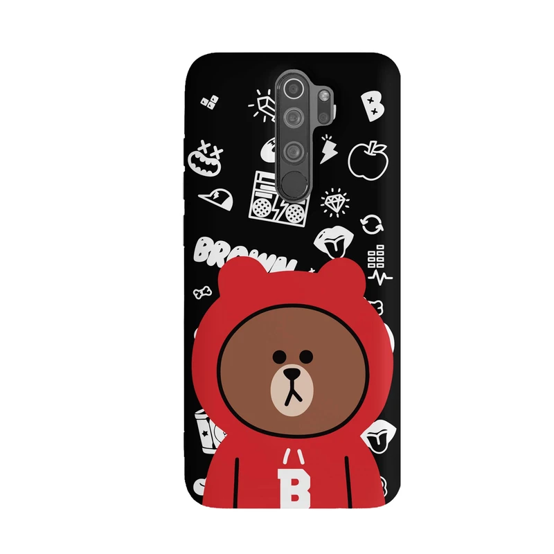 کاور قاب گارد طرح خرس لاین کد a2570 مناسب برای گوشی موبایل شیائومی Redmi Note 8 Pro