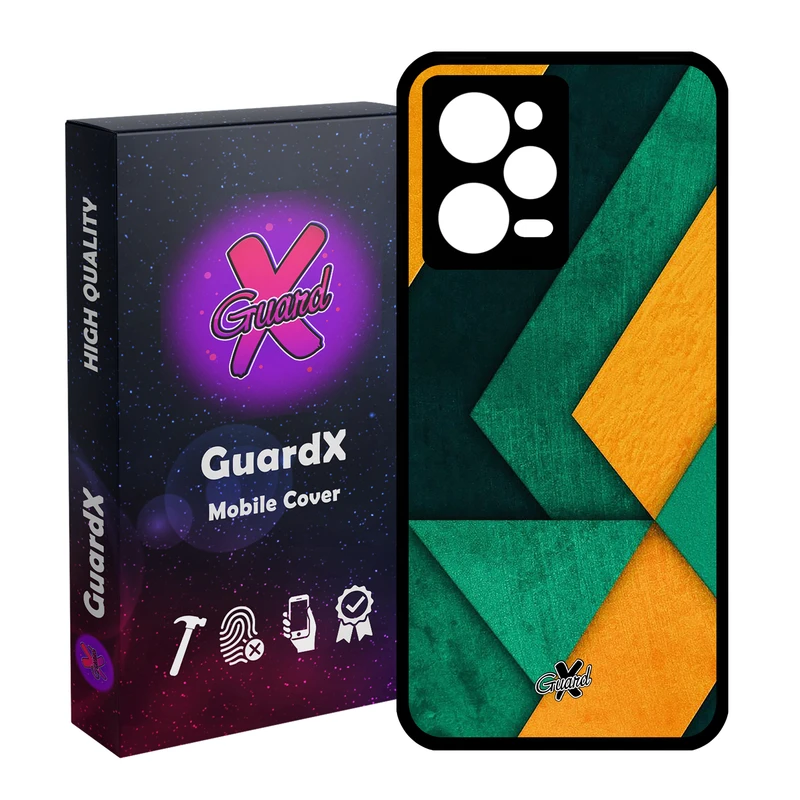 کاور گارد ایکس طرح Shape مدل Glass10329 مناسب برای گوشی موبایل شیائومی Redmi Note 12 Pro 5G/Poco X5 Pro 5G/Note 12 Pro Pro speed