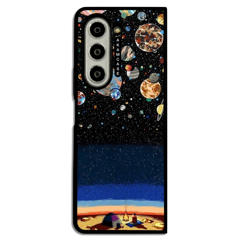 کاور آکام مدل AMC-WSGZFOLD5-ASTRONOMY-16 مناسب برای گوشی موبایل سامسونگ Galaxy Z Fold 5