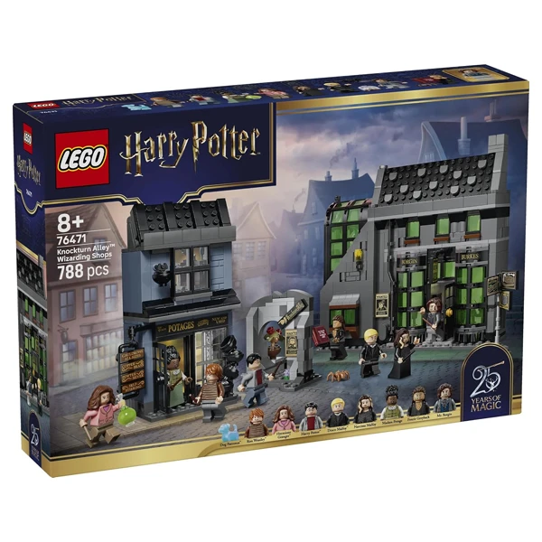 لگو 788 قطعه سری هری پاتر مدل Knockturn Alley Wizard Shops کد 76471