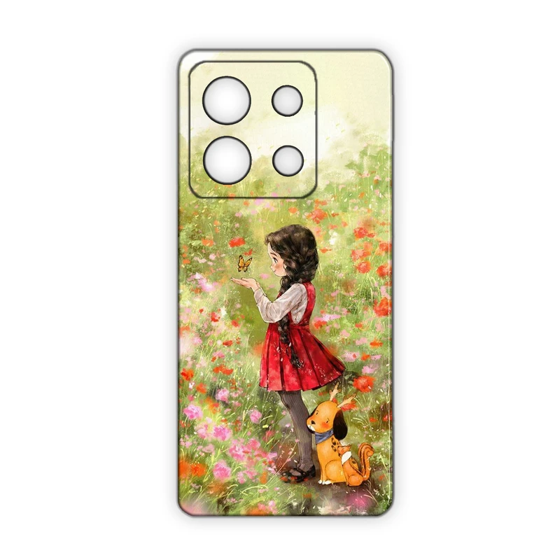 کاور مدل دخترانه کد 292 مناسب برای گوشی موبایل شیائومی Redmi Note 13 Pro 4G / Poco M6 Pro 4G