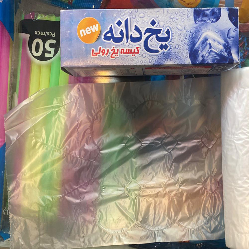 کیسه  یکبار مصرف یخ مدل BR-409 بسته 40 عددی
