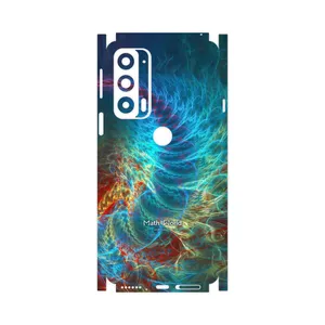 MAHOOT Mathematical Geometric Shape 1-FullSkin Cover Sticker for Motorola Edge 20