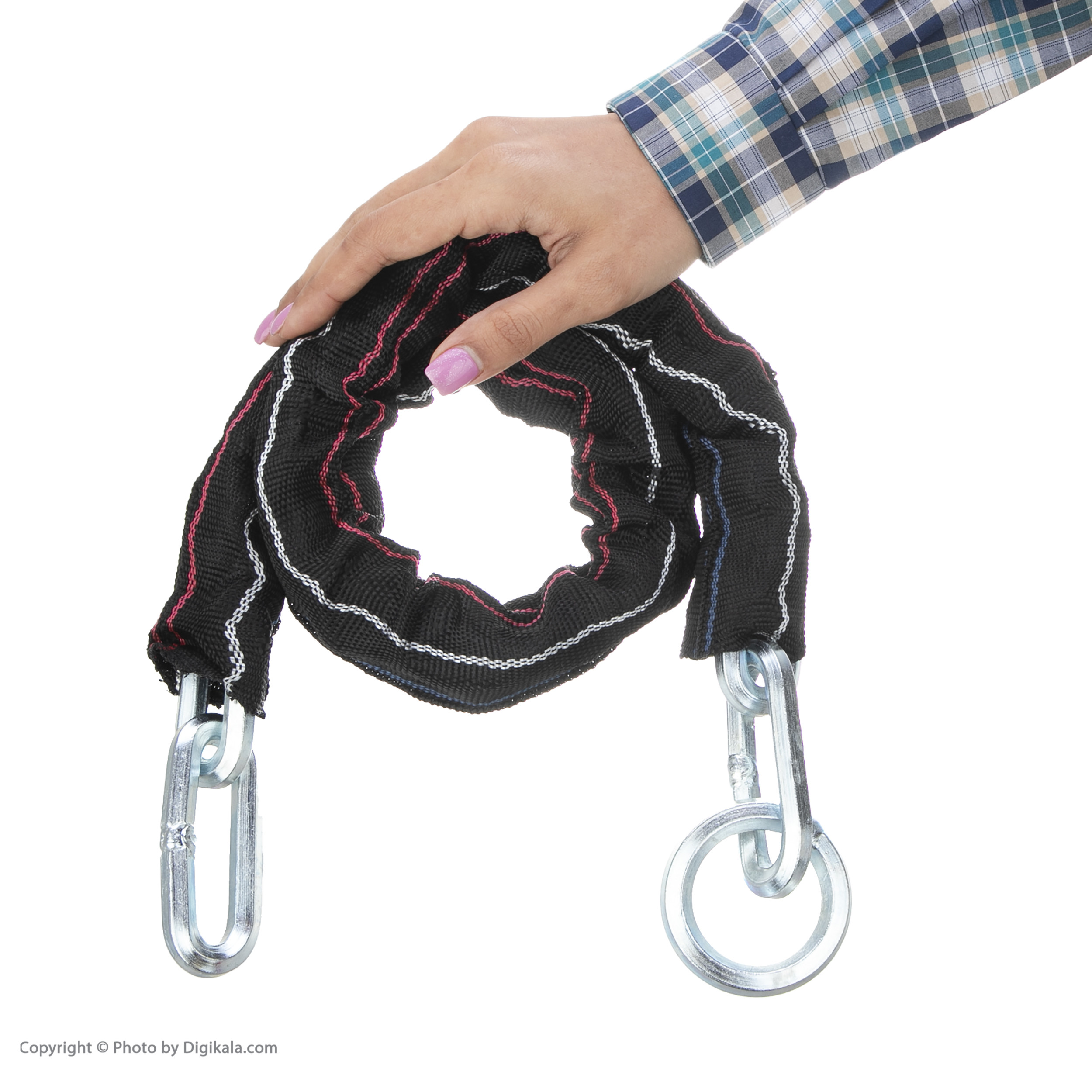 زنجیر قفل موتور سیکلت پیشگامانفر گویا مدل ضد برش کد 105