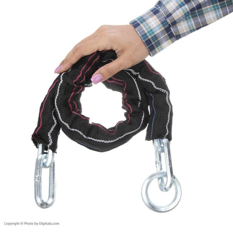 زنجیر قفل موتور سیکلت پیشگامانفر گویا مدل ضد برش کد 105