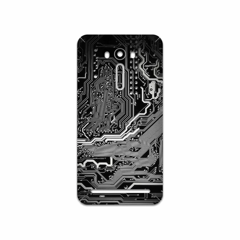 برچسب پوششی ماهوت مدل Black Printed Circuit Board مناسب برای گوشی موبایل ایسوس Zenfone 2 Laser