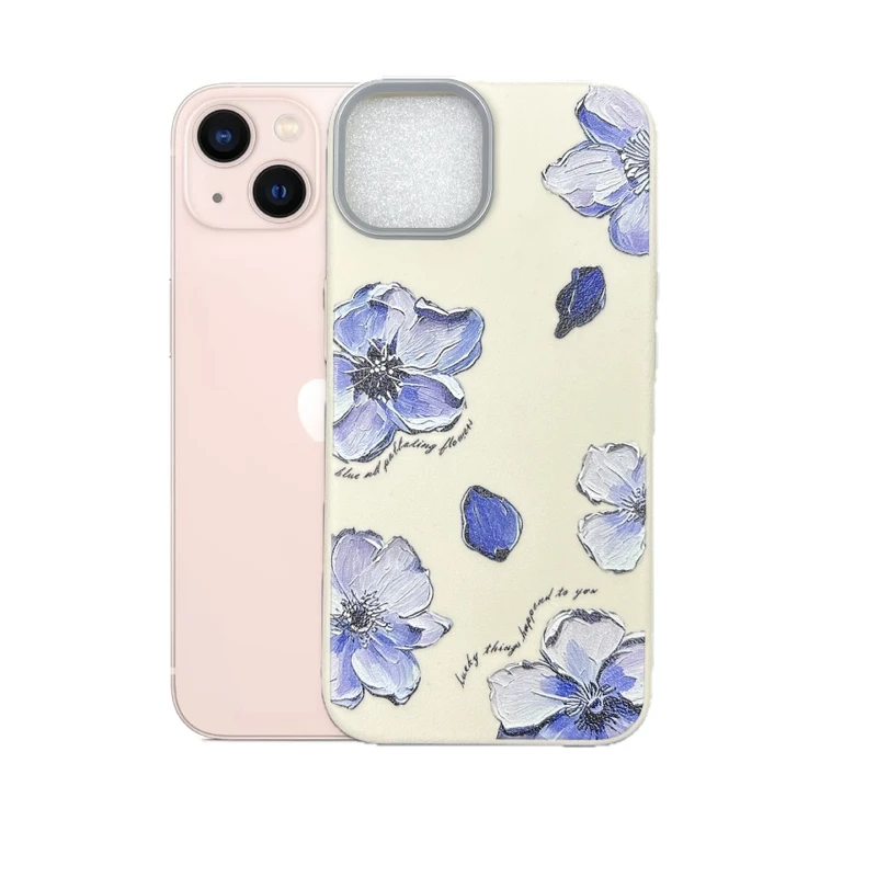 کاور طرح گل شقایق مناسب برای گوشی موبایل اپل iPhone 13