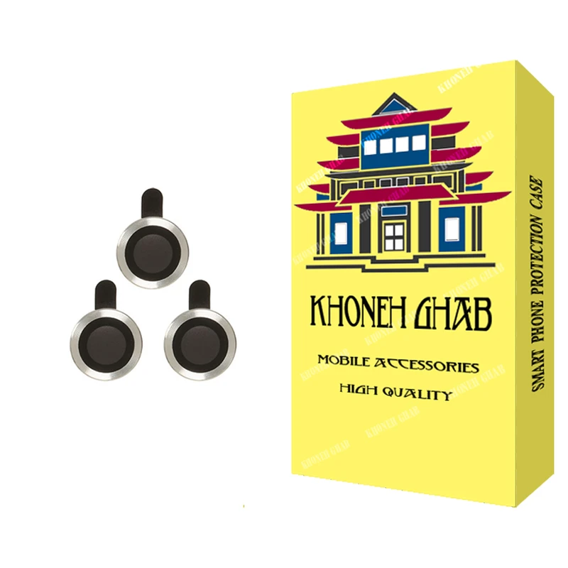 محافظ لنز دوربین خونه قاب مدل RNK مناسب برای گوشی موبایل اپل iPhone 16 Pro Max