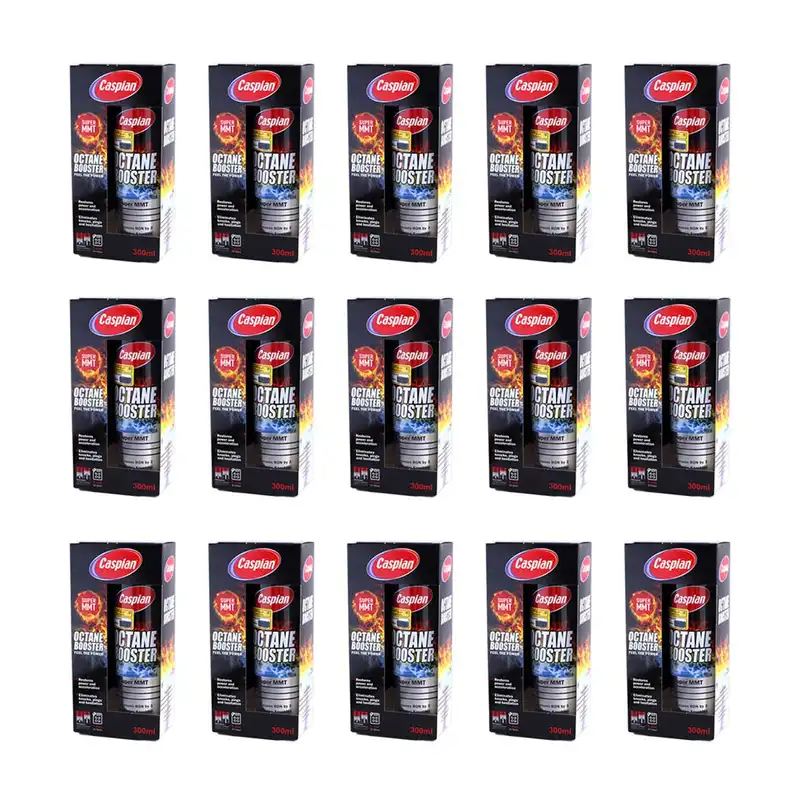 اکتان بوستر کاسپین مدل SUPER MMT حجم 300 میلی لیتر بسته 15 عددی