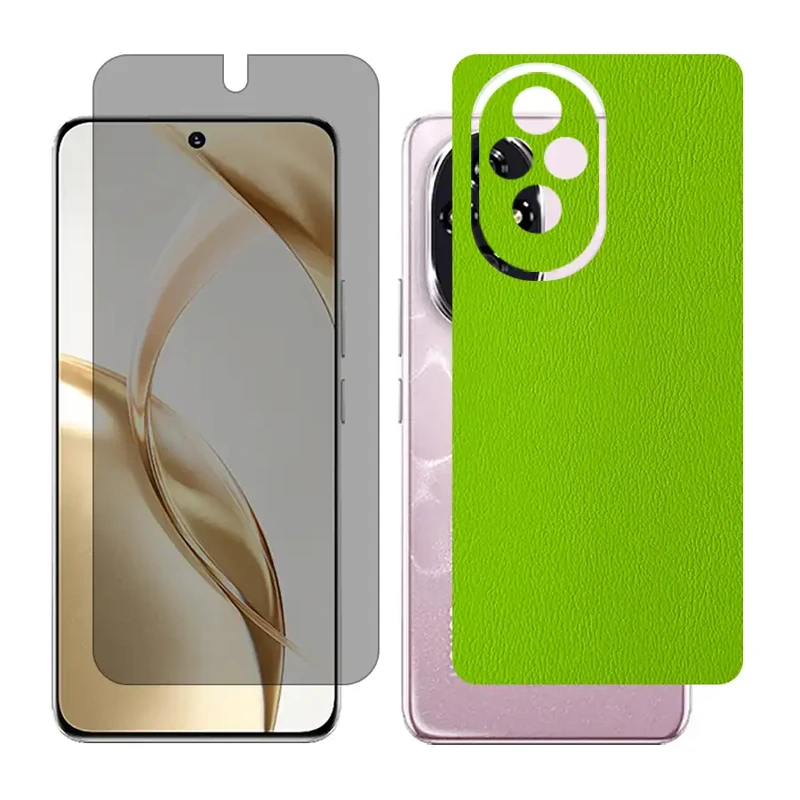 محافظ صفحه نمایش حریم شخصی گلس مدل Together مناسب برای گوشی موبایل آنر 200 به همراه برچسب پوششی پشت گوشی