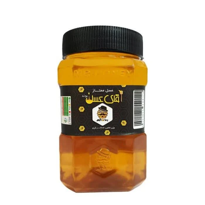 عسل ممتازآقای عسل بوته - 800 گرم