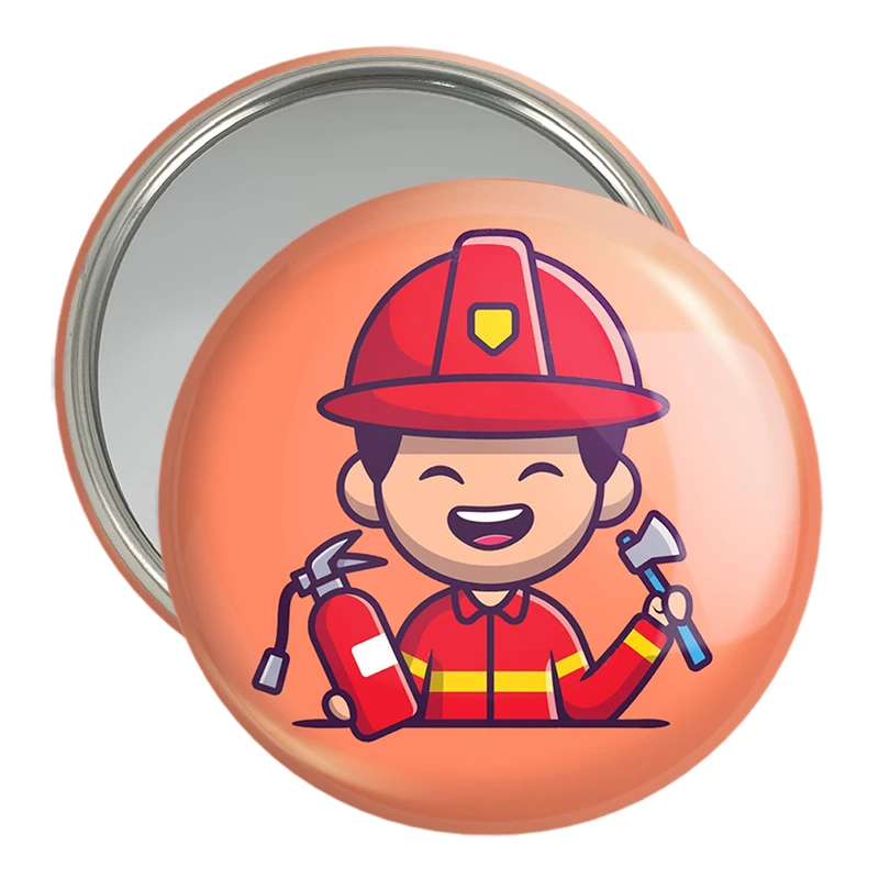 آینه جیبی خندالو مدل آتشنشان کد 29378