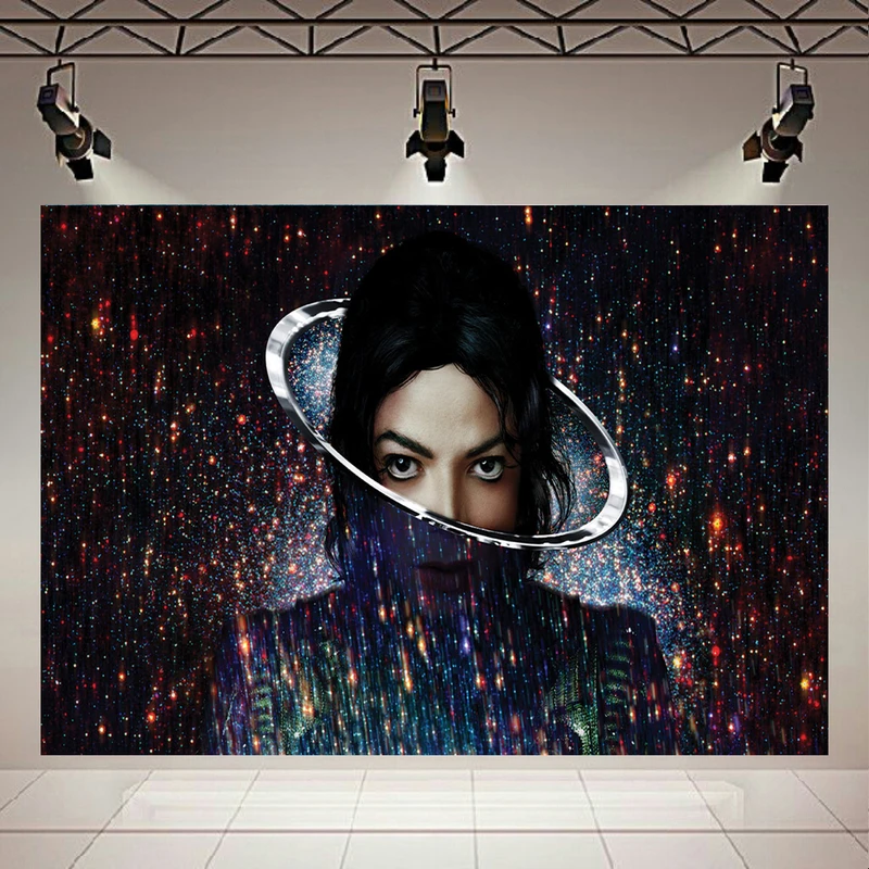 پوستر مدل بک لایت طرح مایکل جکسون art1 کد AR2930