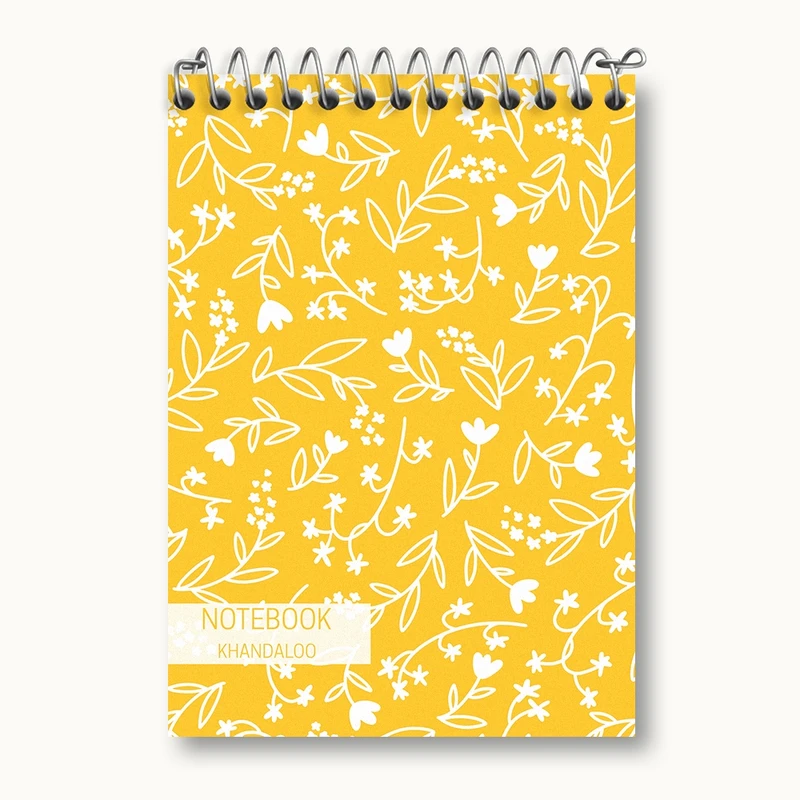 دفتر یادداشت 50 برگ خندالو مدل گل گلی کد N368