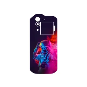 MAHOOT Smoke Rainbow Digital Art 1 Cover Sticker for CAT S60
