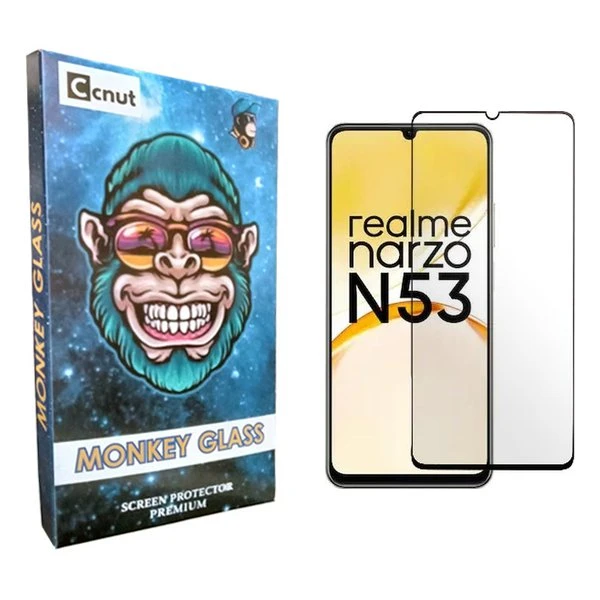 محافظ صفحه نمایش شیشه ای کوکونات مدل mnk مناسب برای گوشی موبایل ریلمی Narzo N53