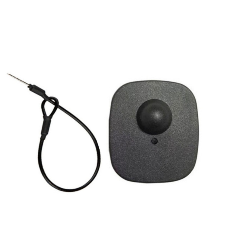 تگ لباس مدل M50 F8.2 به همراه بند نگهدارنده بسته 100 عددی