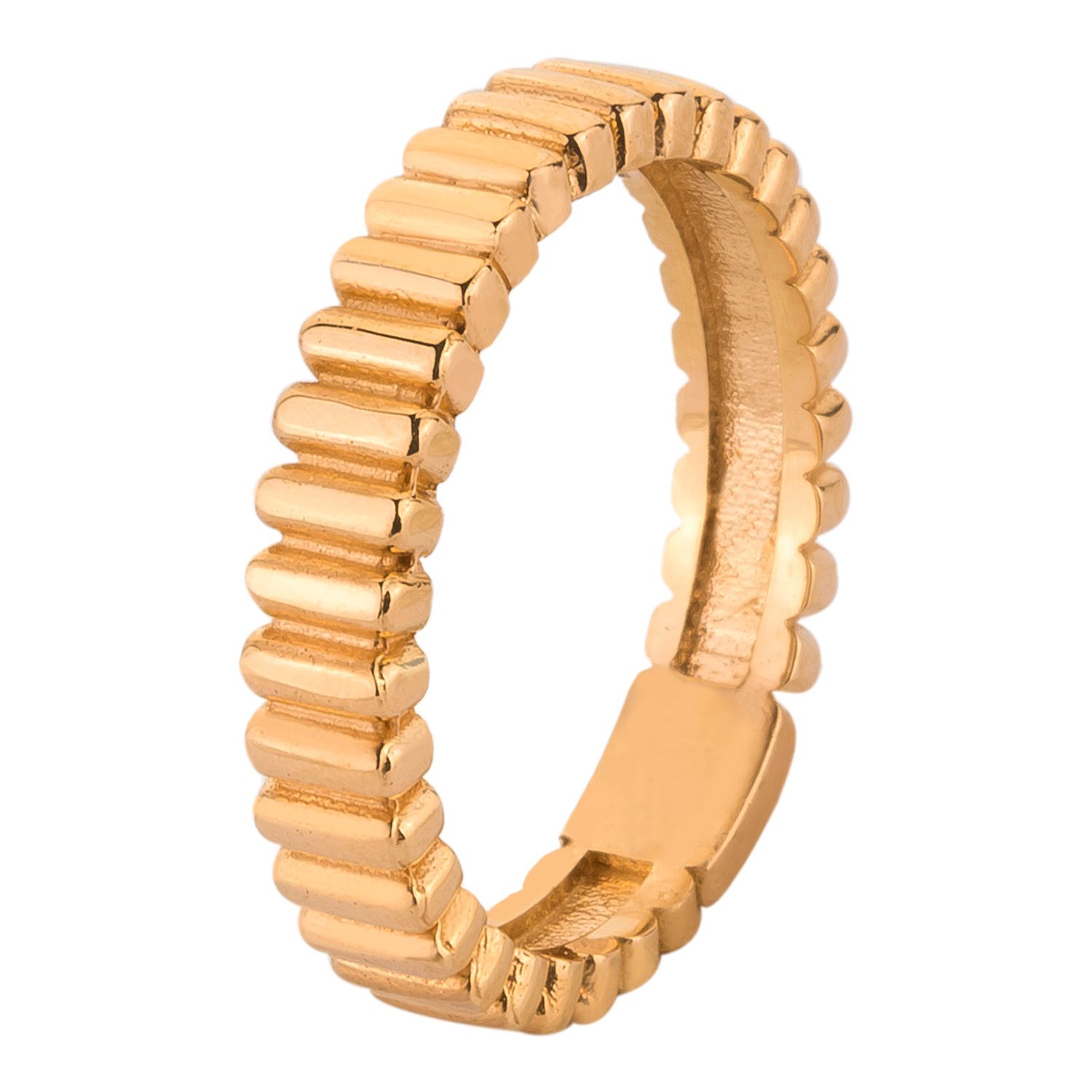 حلقه طلا 18 عیار زنانه کاکامی مدل رینگو کد 389 -  - 1