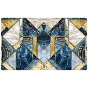 پادری مدل سه لایه رویه مخمل طرح مدرن کد 1252 سایز 75x45 سانتی متر