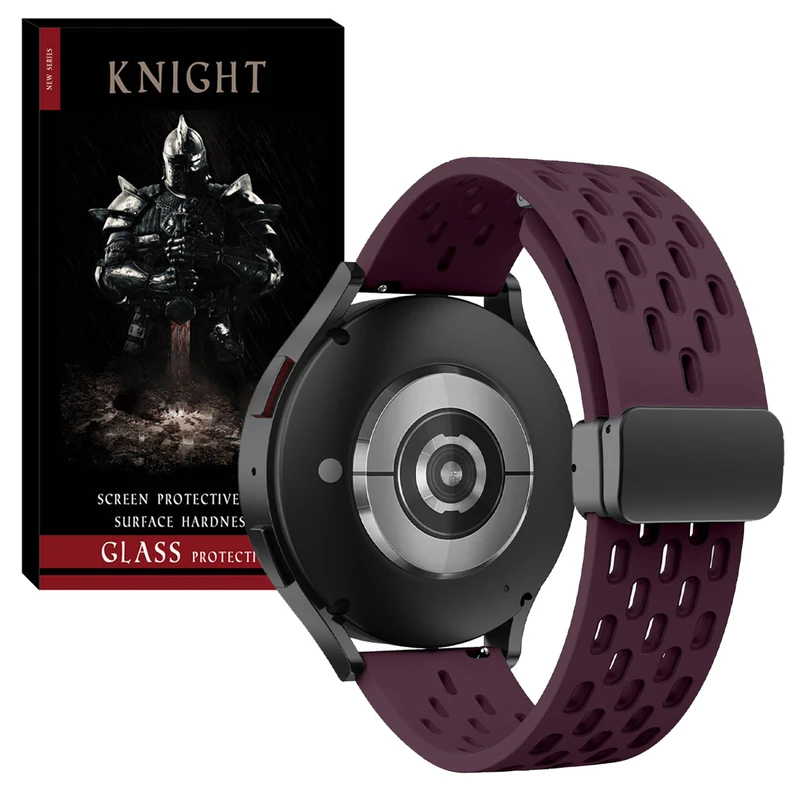 بند نایت مدل SPL NK Mag KT TW مناسب برای ساعت هوشمند آمیزفیت GTR 47mm / GTR 3 / Stratos 3 / Pop 3S